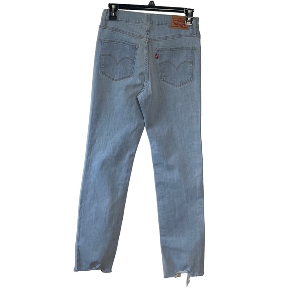 NWOT - Levis High Rise Straight - Picture 2 of 9